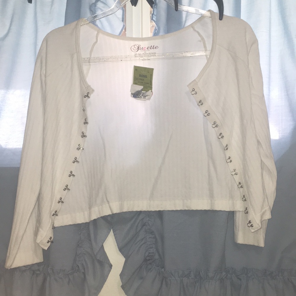 White Cardigan